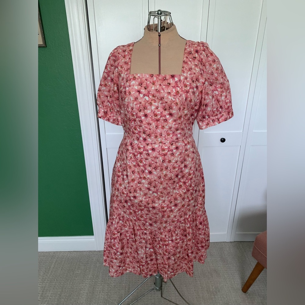 Antonio Melani floral  Pink Dress